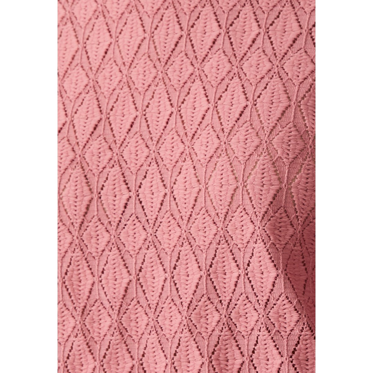 T-shirt en maille texturée vieux rose, DAMART
