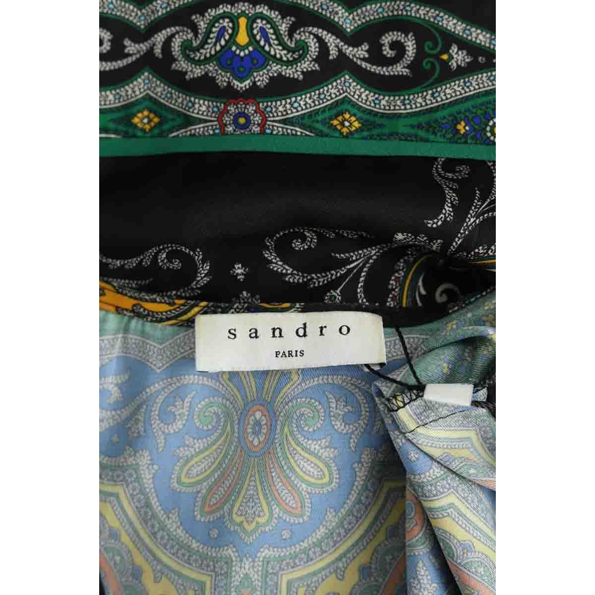 Robe - Très Bon État vert, SANDRO