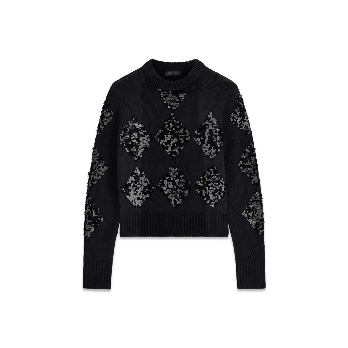 Pull En Sequins noir, GUESS