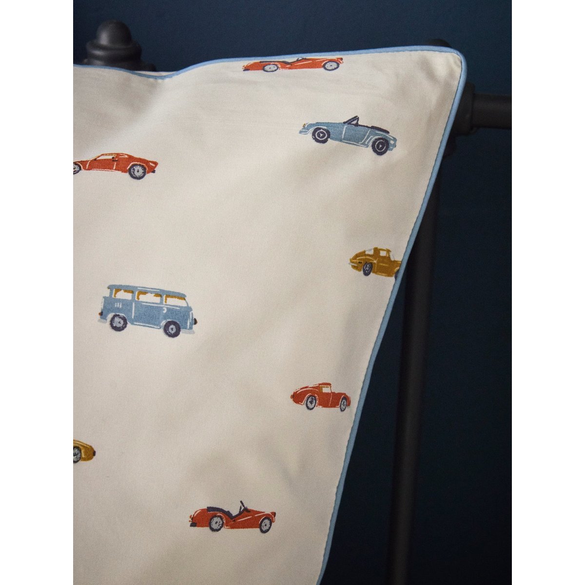 Taie d'oreiller percale de coton "ANATOLE" imprimérime multico, CYRILLUS