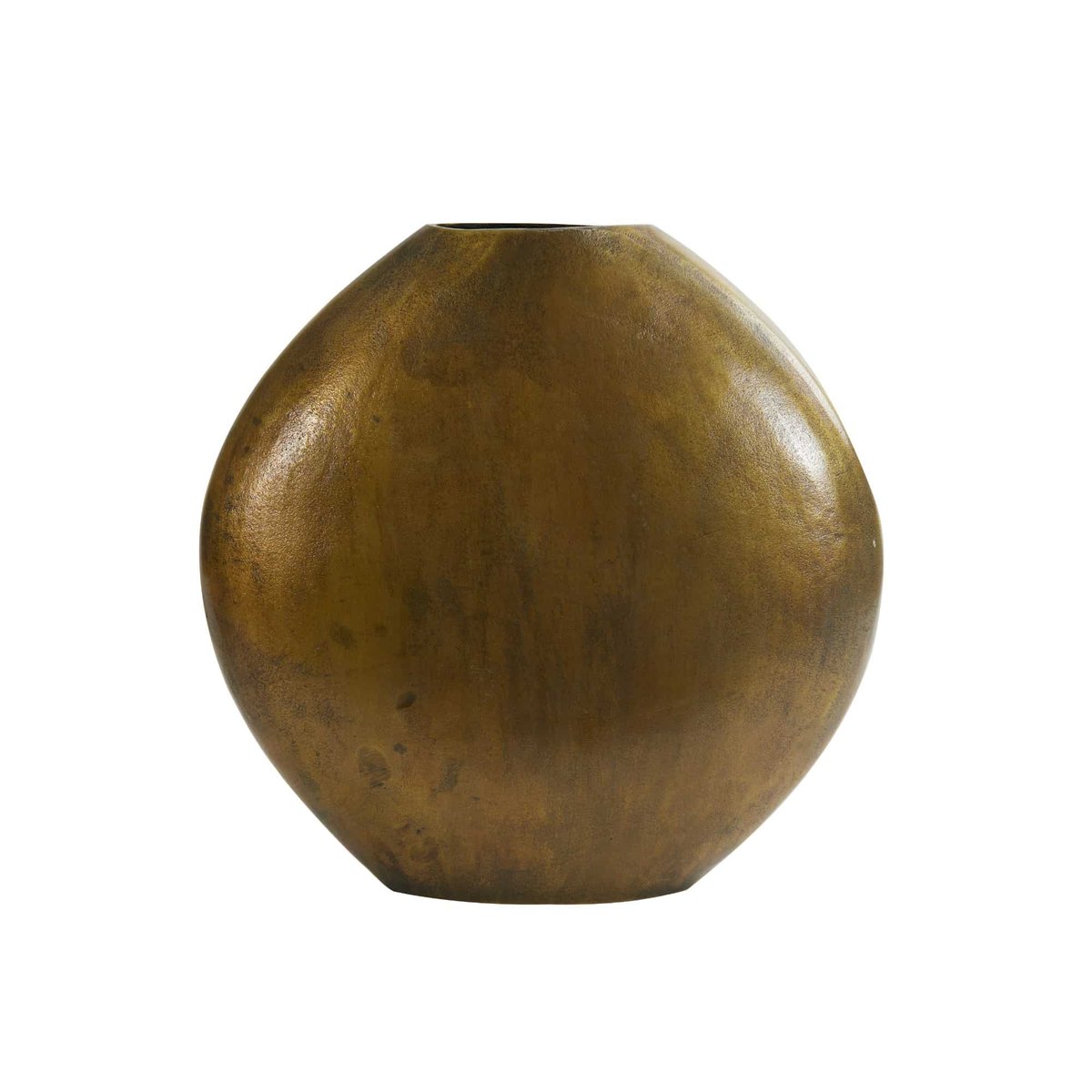 Vase Métal POSITANO bronze, LIGHT & LIVING 