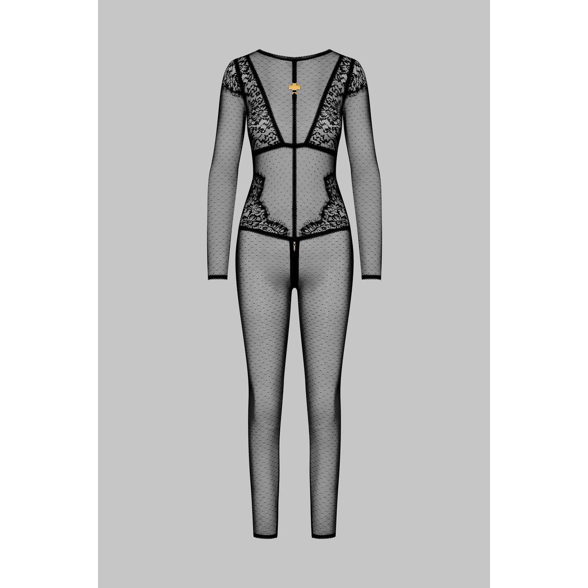 Catsuit ouvrable INSPIRATION DIVINE noir, MAISON CLOSE