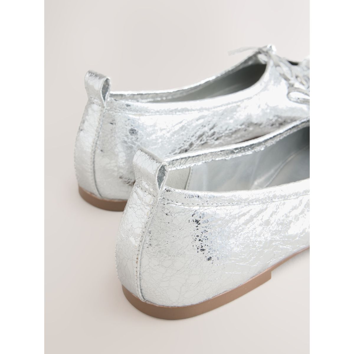 Ballerines à nouer forever comfort® argent, NEXT