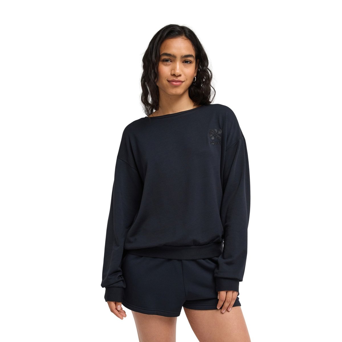 Sweat doux et confortable SURFING BY MOONLIGHT. noir anthracite, ROXY