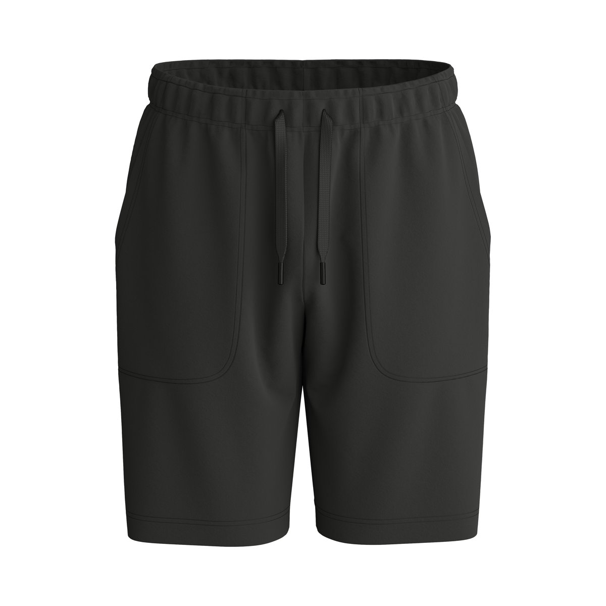 Bermuda avec poches latérales Coton RMX LOUNGE LECCE noir, CALIDA