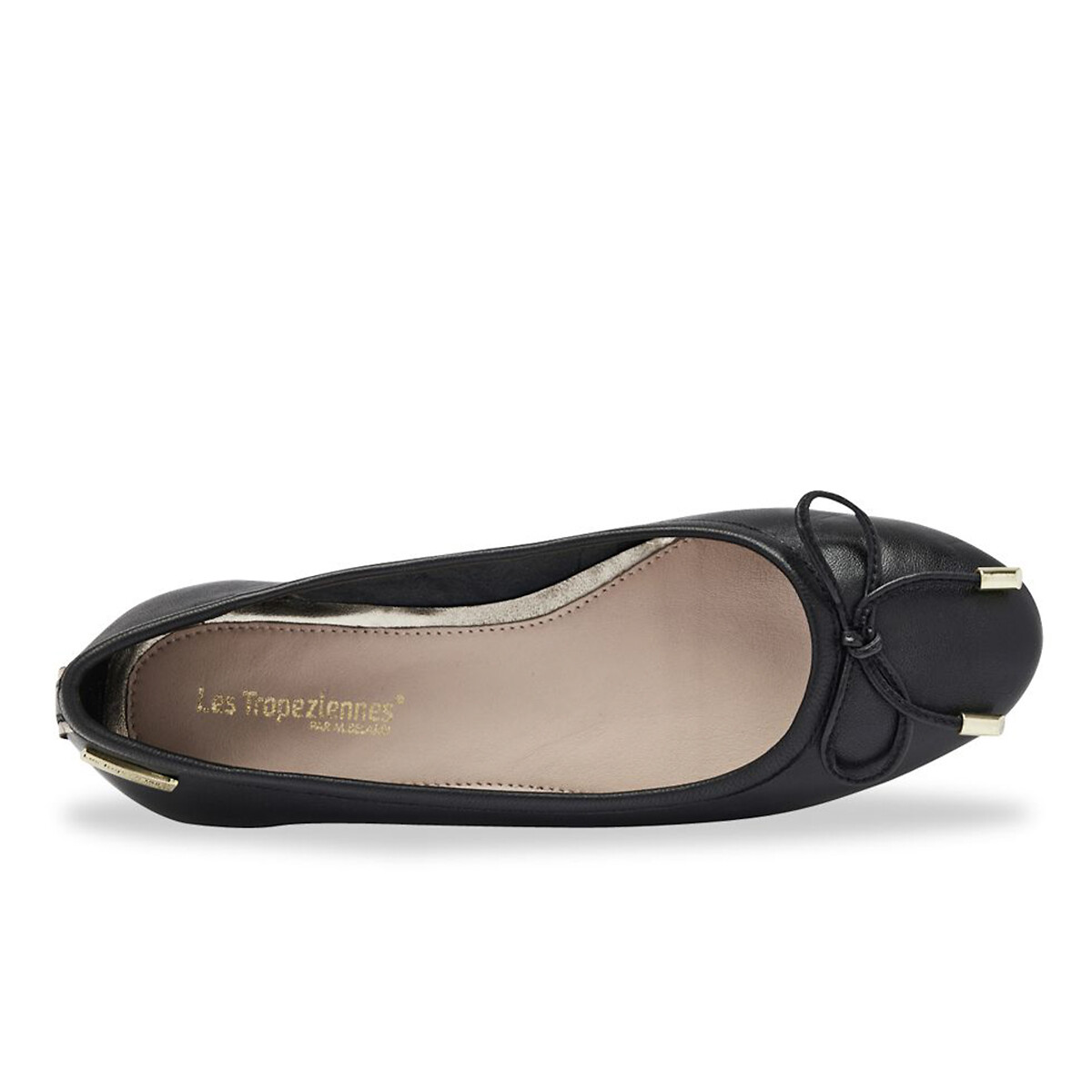 Fanfan Leather Ballet Flats black, LES TROPEZIENNES PAR M.BELARBI