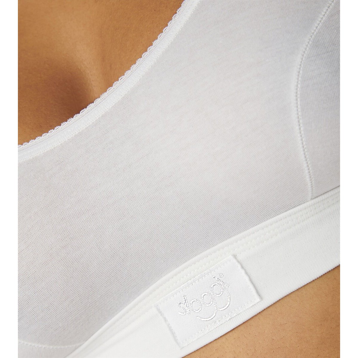 Brassière Double Comfort blanc, SLOGGI