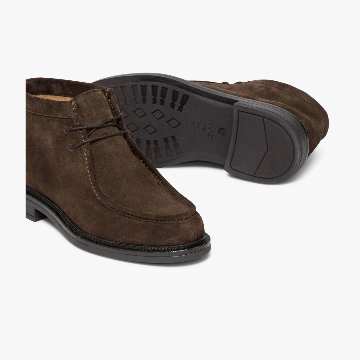 Boots À Talon en cuir FERGUS marron chocolat, BOCAGE