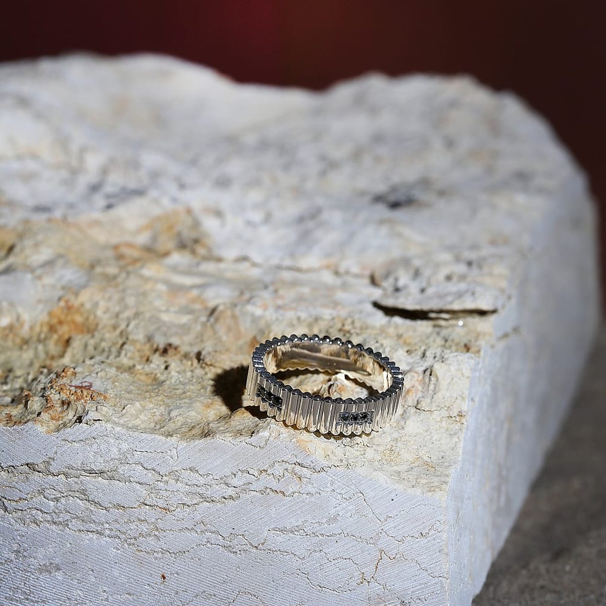 Bague en Acier, Pierre PP URBAN argent, MORELLATO