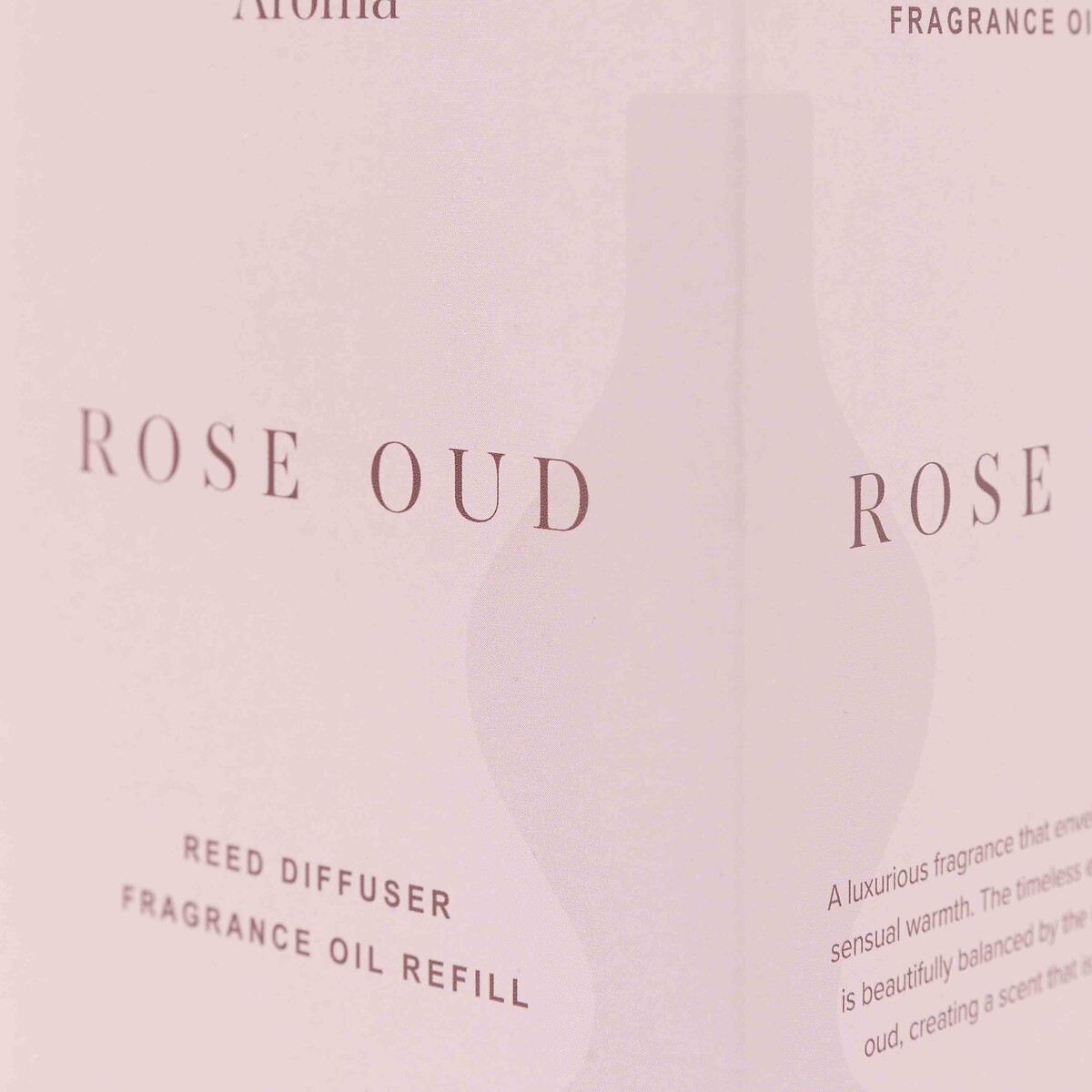 500ml Diffuser Refill Oil in Rose Oud Fragrance pink, ÉDITÉ