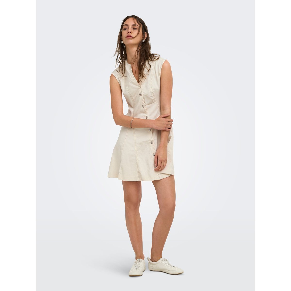 Robe ecru, ONLY
