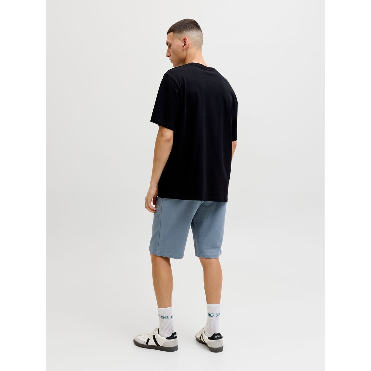 Short En Molleton grise - blue mirage 1, JACK & JONES