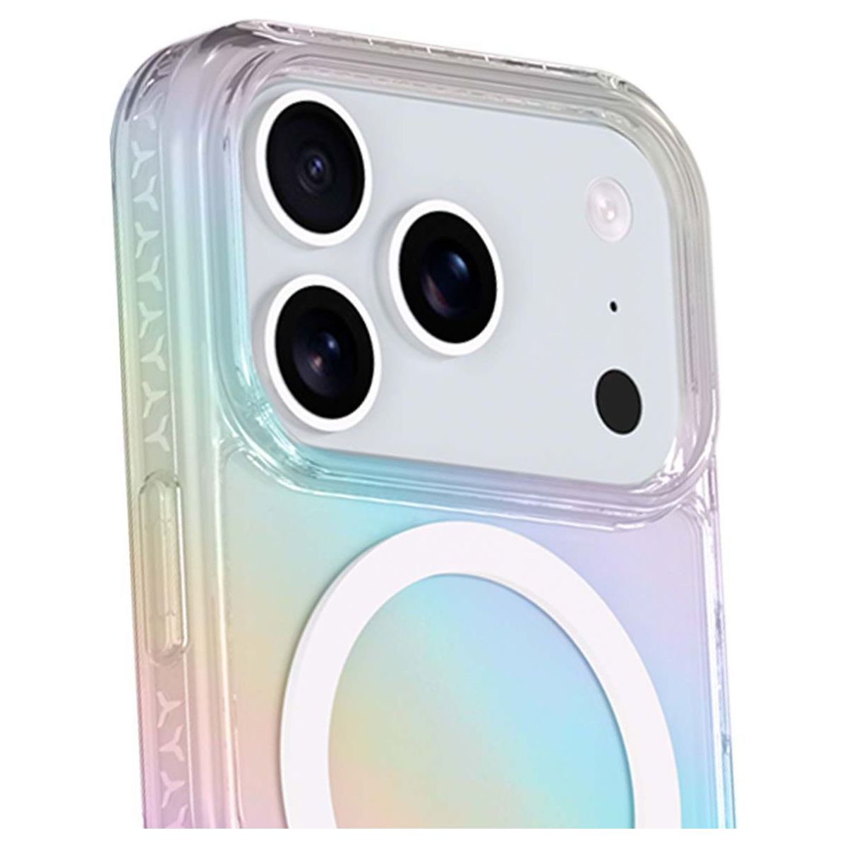 Coque iPhone 18 Pro MagSafe Holographique couleur unique, FORCE CASE
