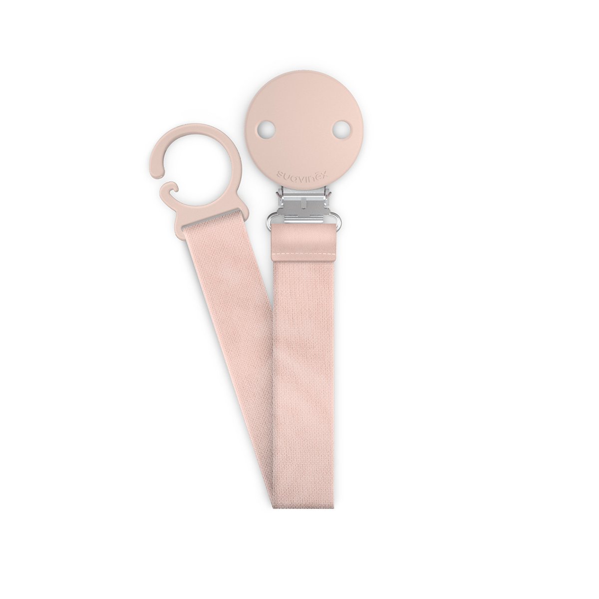 Attache sucette ZERO.ZERO clair, SUAVINEX