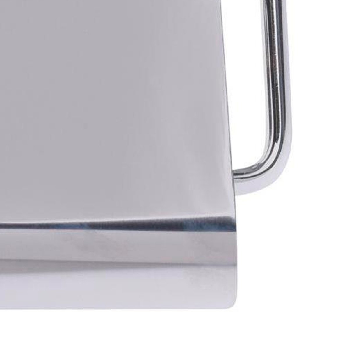Dérouleur papier WC mural en acier inoxydable chrome/inox, WADIGA