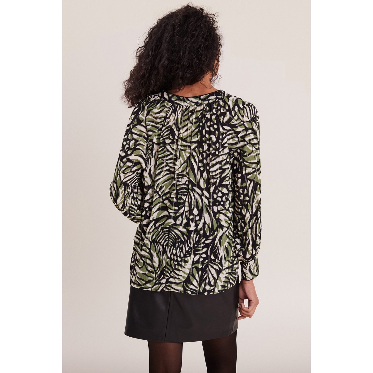 Blouse manches longues vert, BREAL