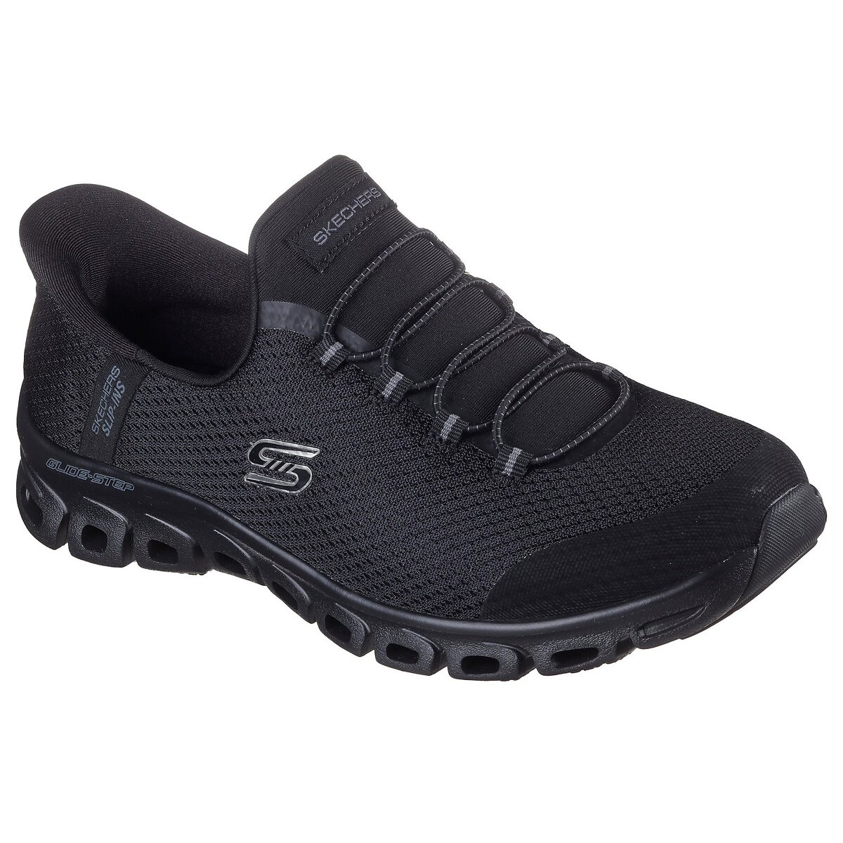 Baskets Slip-Ins: Glide-Step - Pursuit noir, SKECHERS