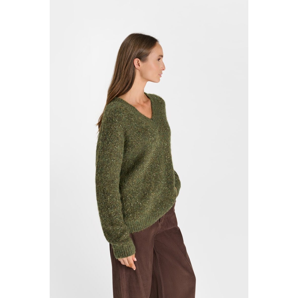 Pull MIRY moss, LE TEMPS DES CERISES
