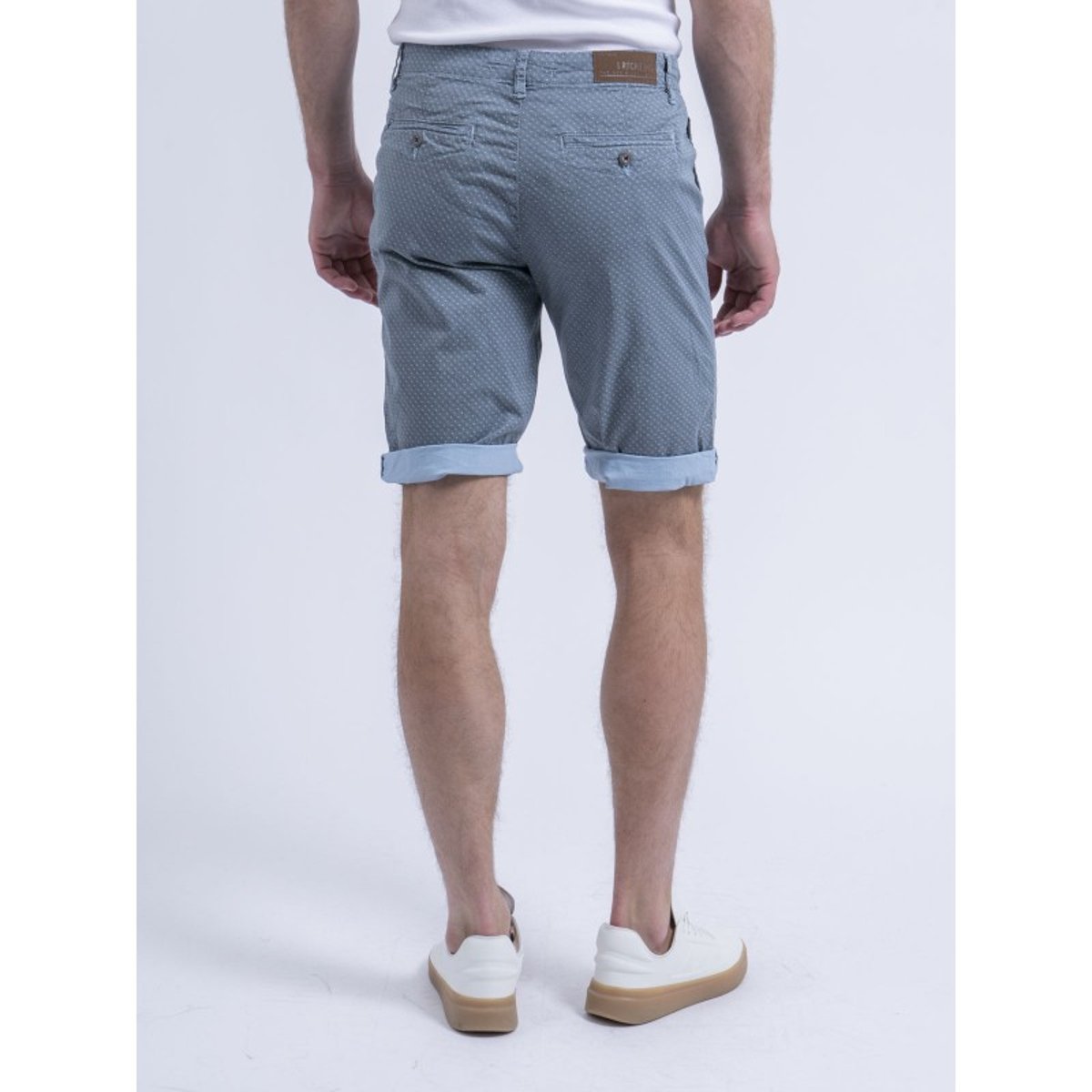 Bermuda Chino Motifs Bolsan bleu ciel, RITCHIE