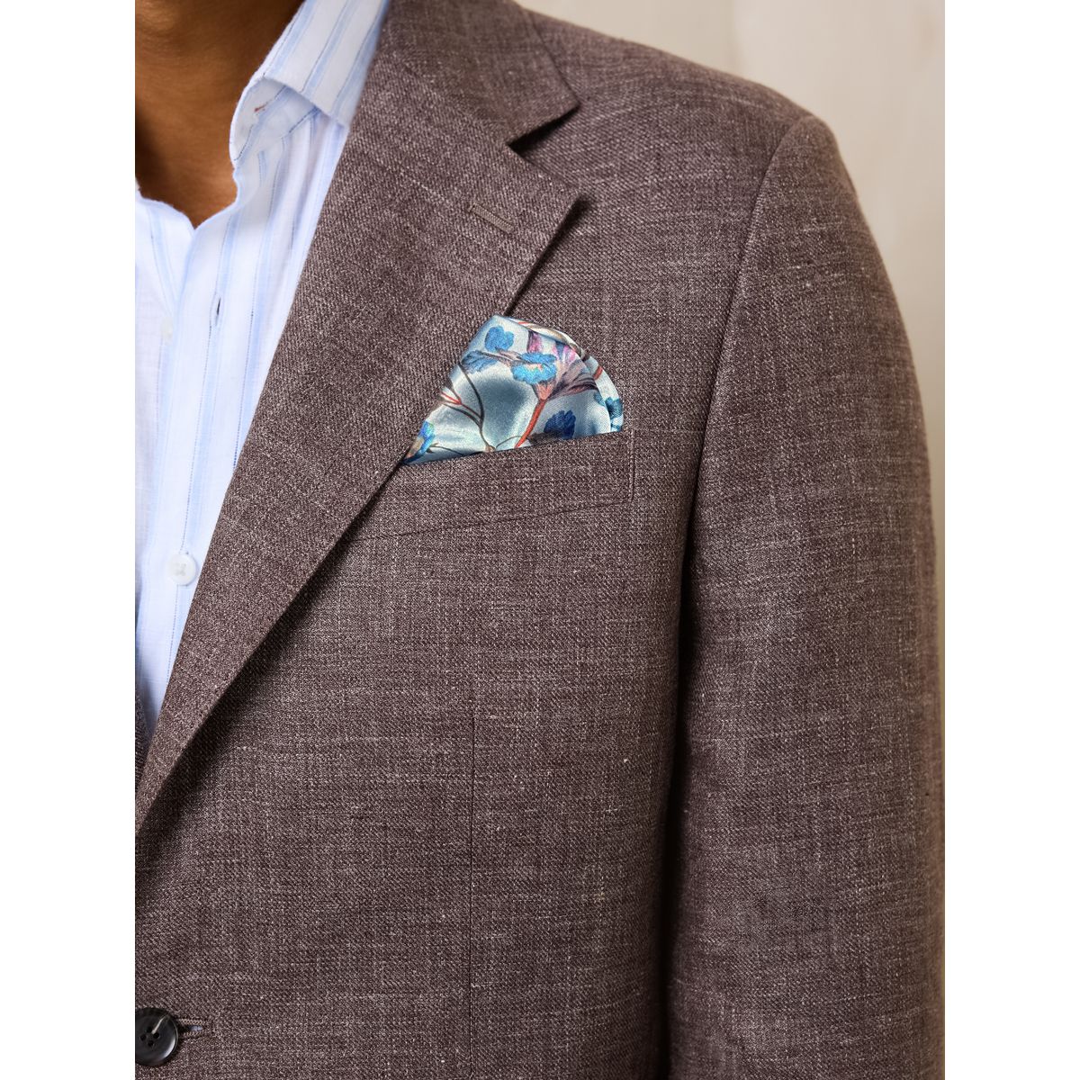 Blazer lin n. premium kew gardens marron, NEXT