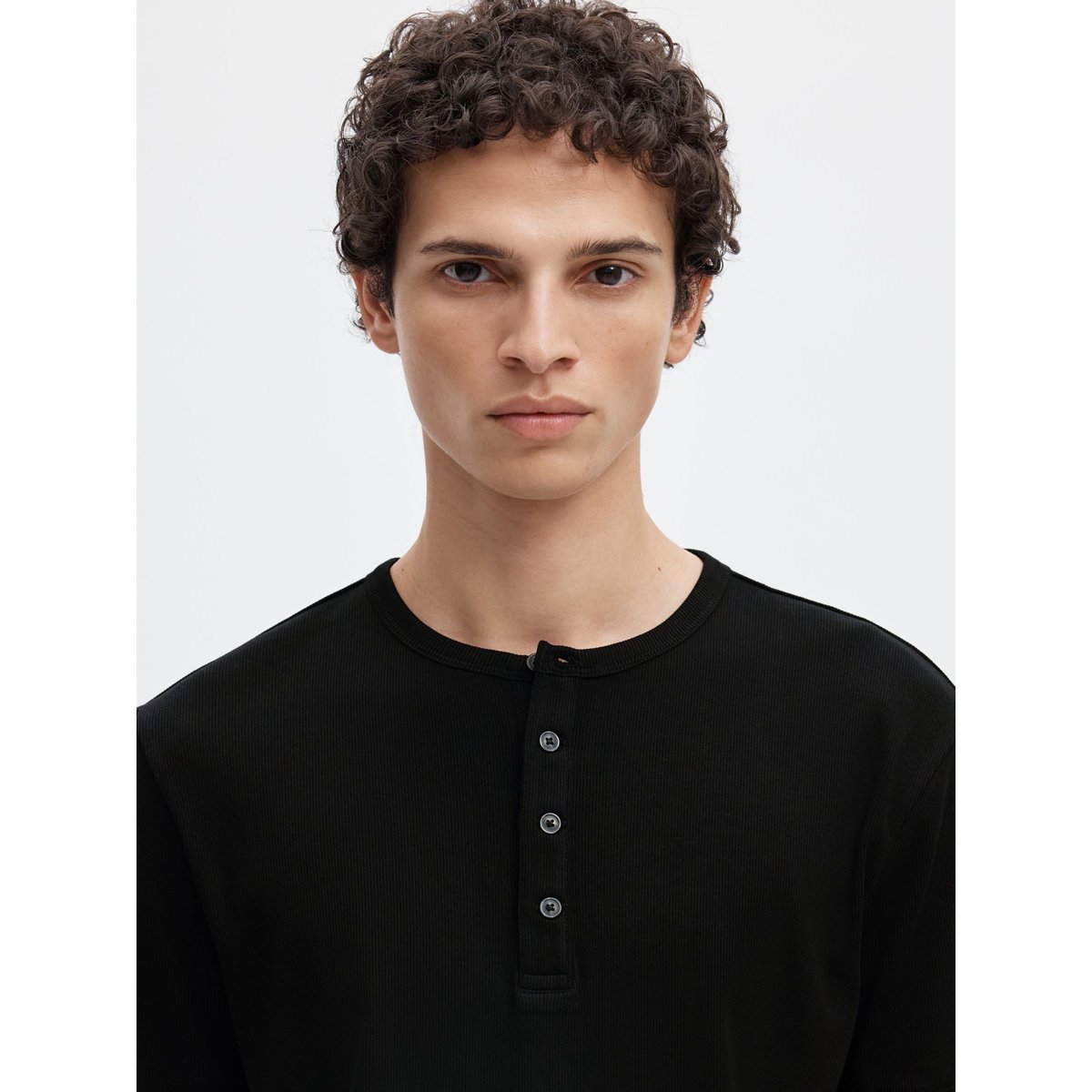 T-Shirt noir - black1, SELECTED