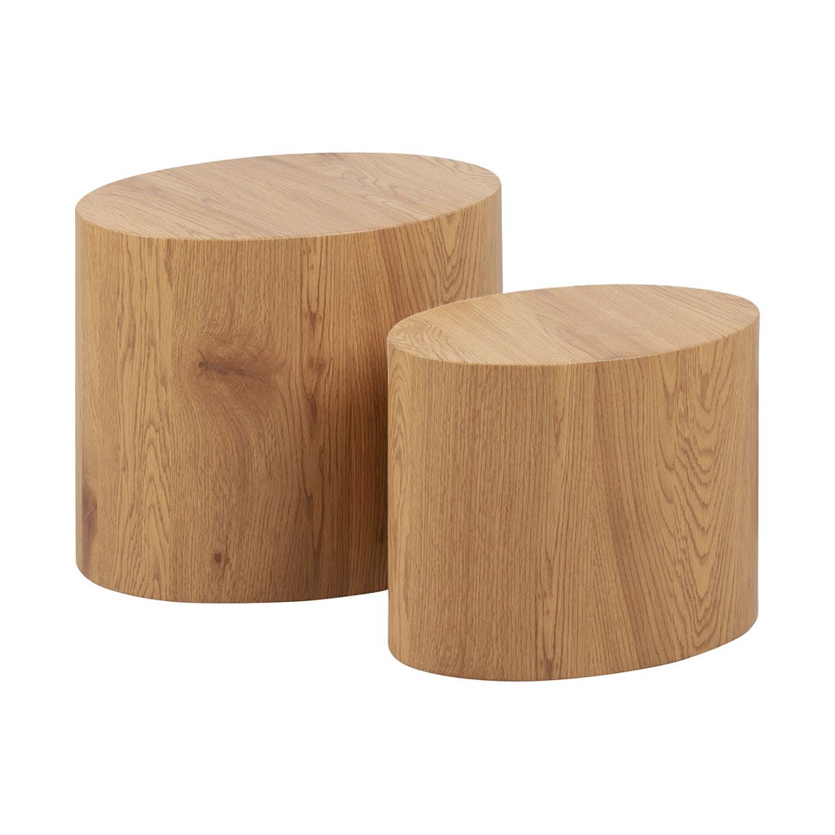 Lot de deux Tables basses - AERYN bois, BEST MOBILIER