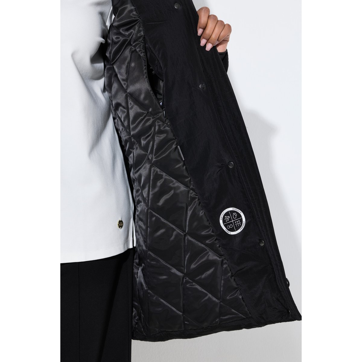 Veste technique Sympatex noir, ULLA POPKEN