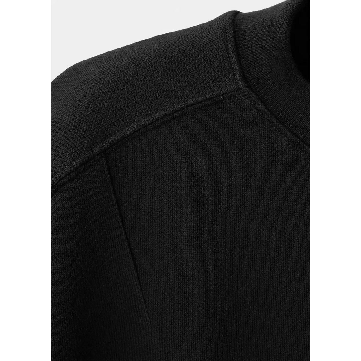 T-shirt de maternité avec détails de couture noir, MANGO