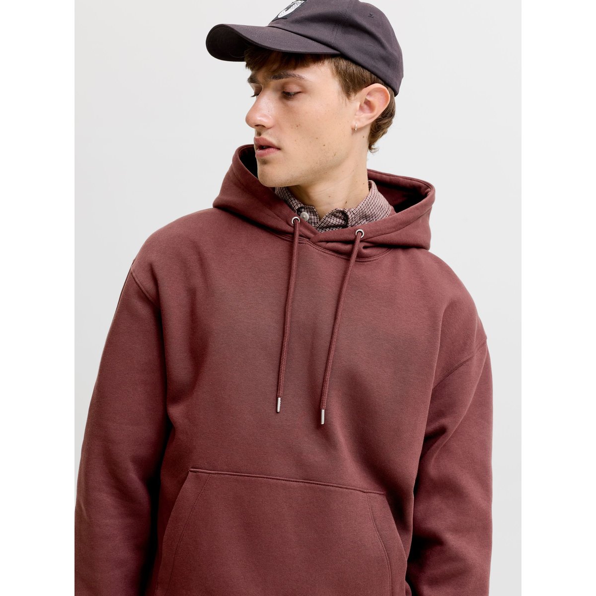 Sweat À Capuche bitter chocolate, JACK & JONES