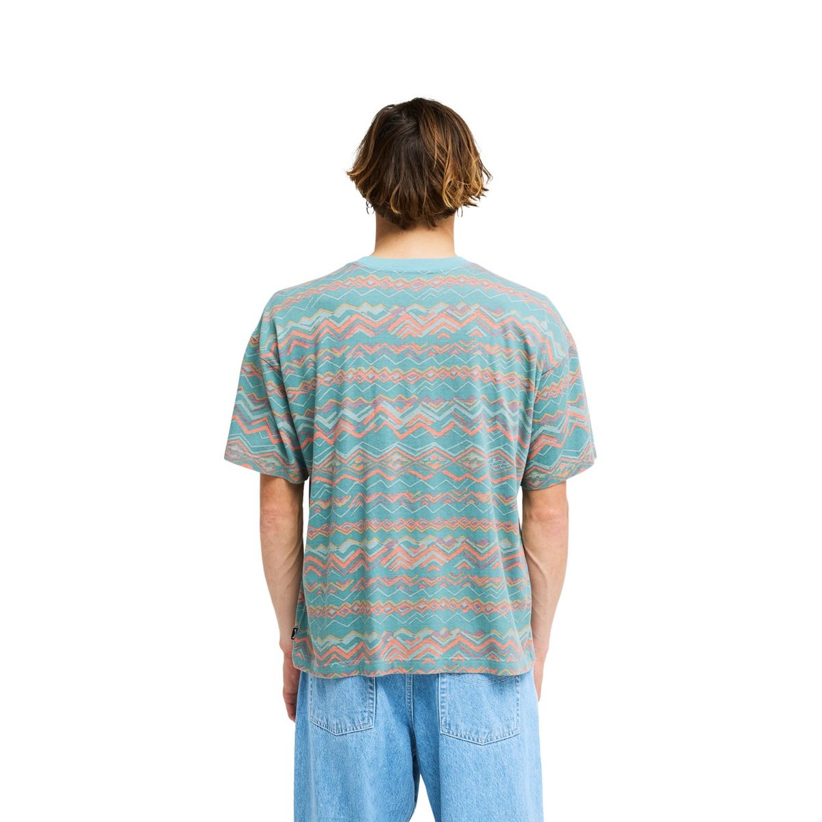 Haut manches courtes PAINT RACK vert blue haze, BILLABONG