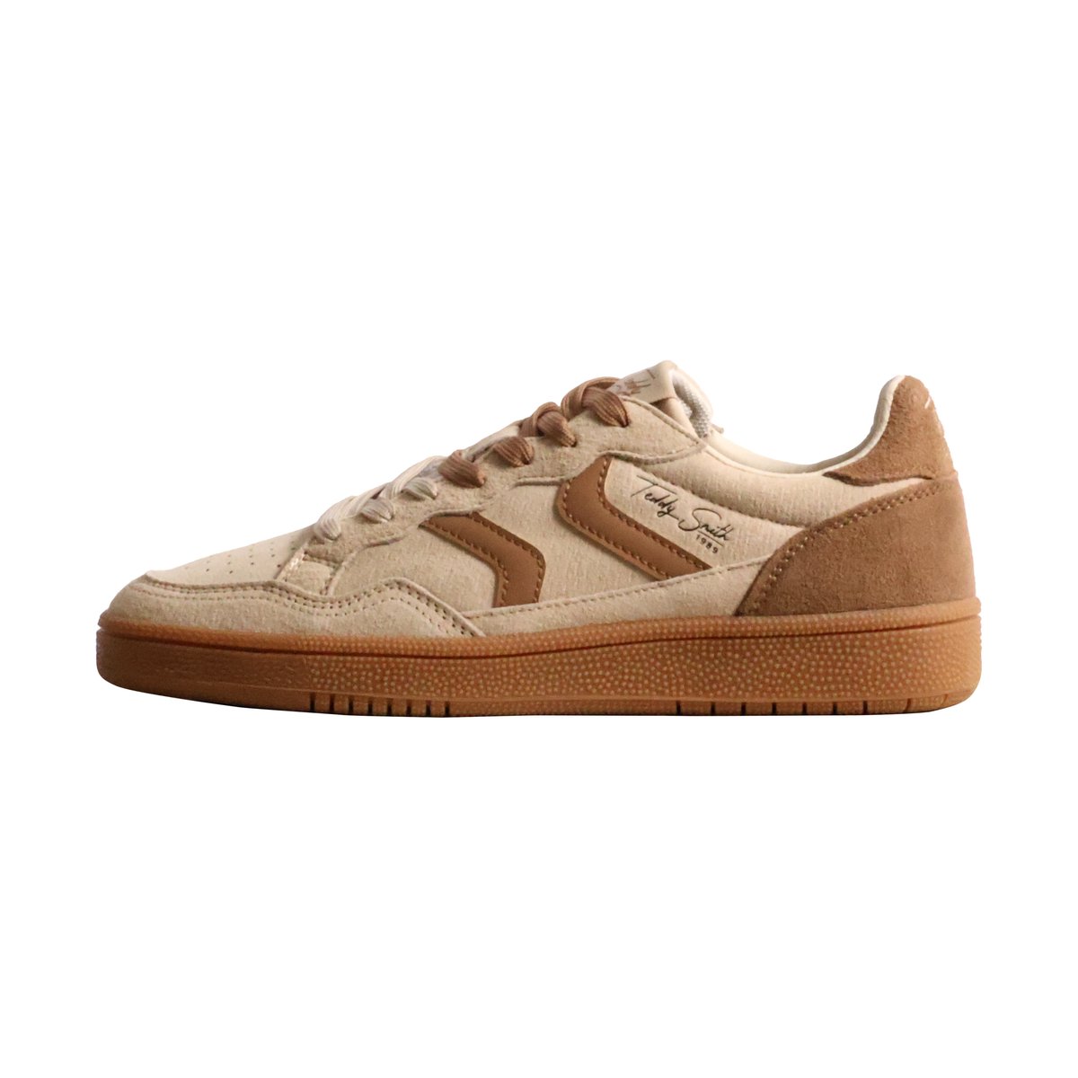 Basket Cuir Teddy Smith beige, TEDDY SMITH