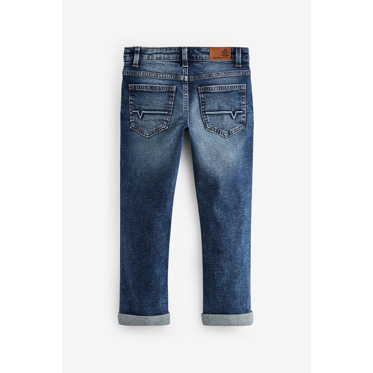 Jean effet vieilli bleu moyen, NEXT