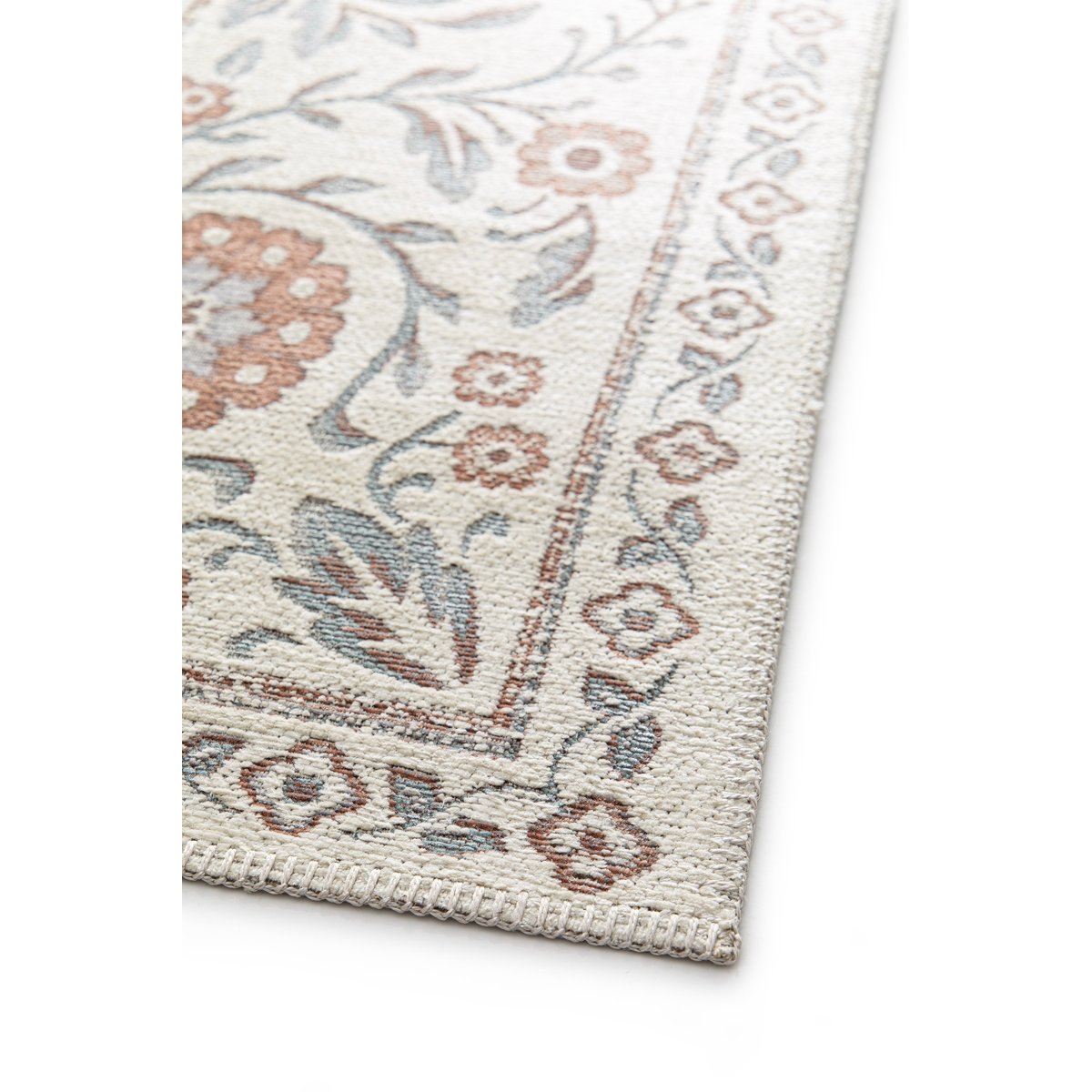Tapis design en fibres recyclées MONCEAU beige sable, AFK LIVING