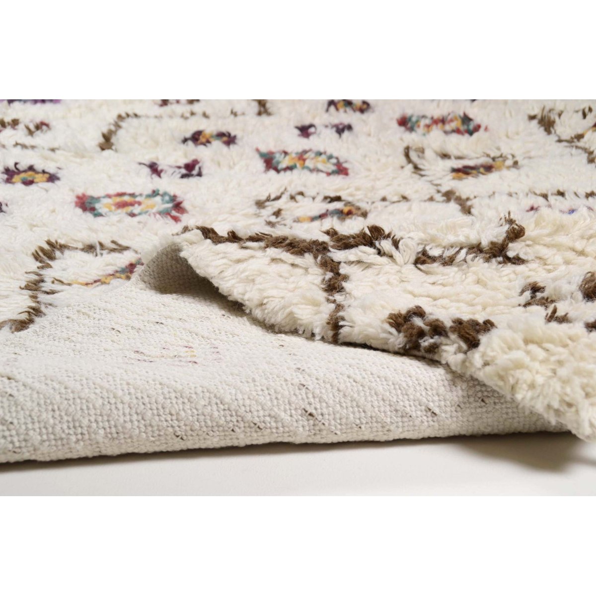 Tapis en style berbère - NOMADIC DESIGN beige, THEKO