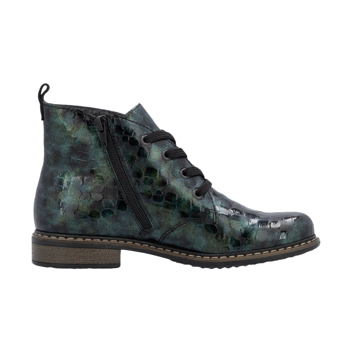 Bottine à Lacets multicolor, RIEKER