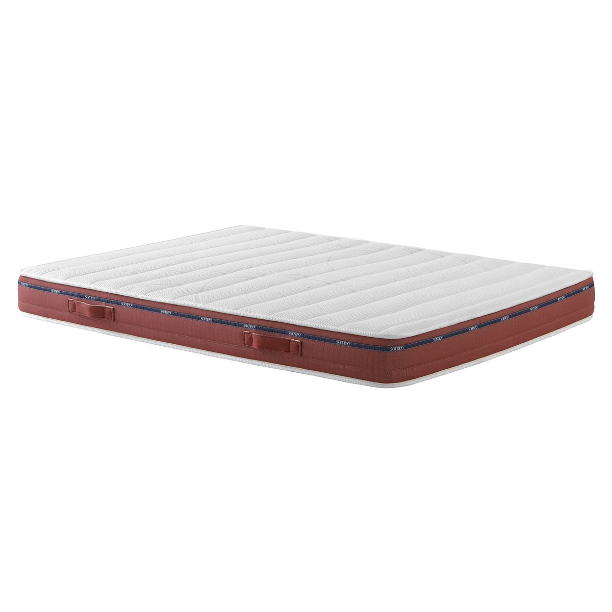 Matelas 100% latex Crépuscule 500 blanc, SOMEO