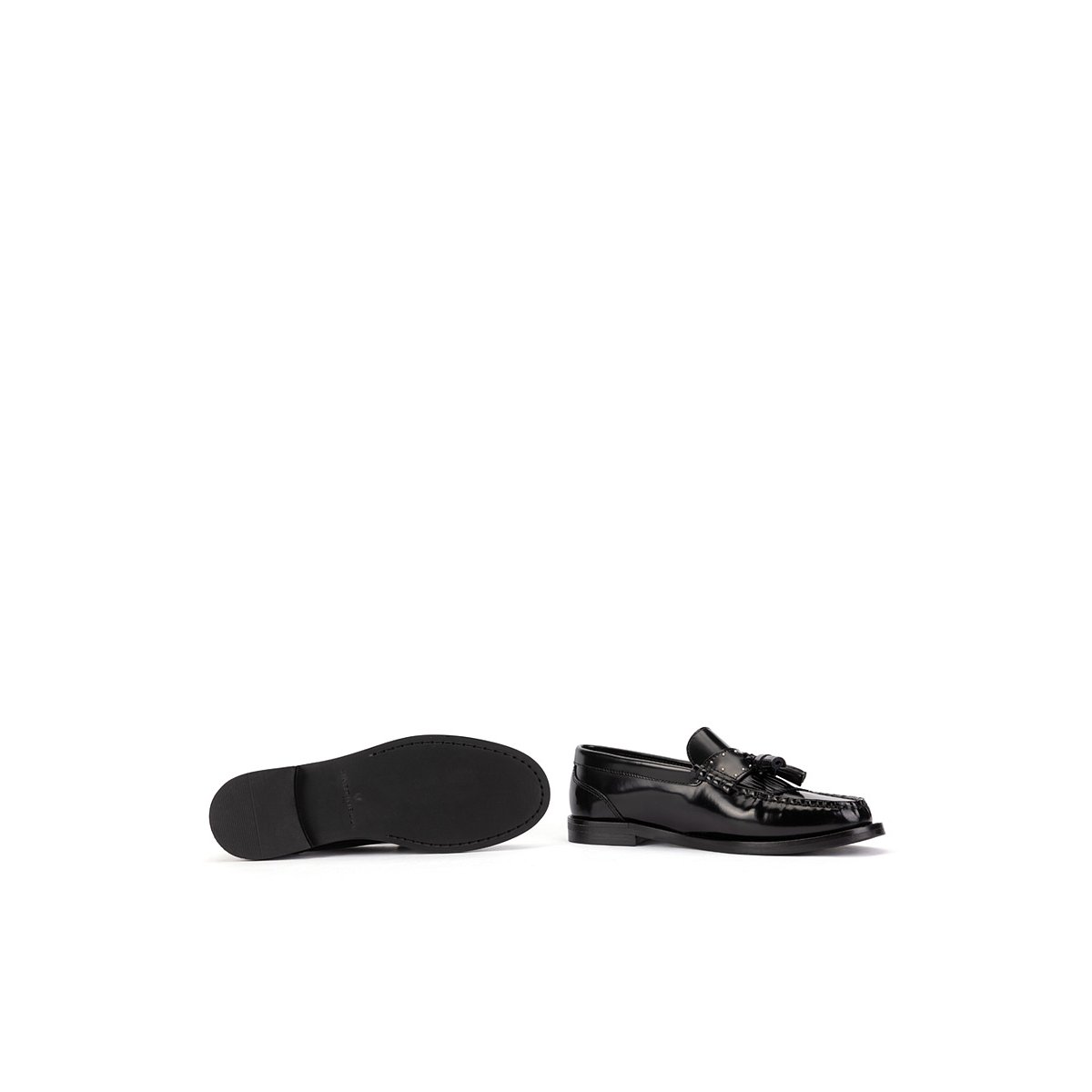 Mocassins cuir Settala black, MARTINELLI