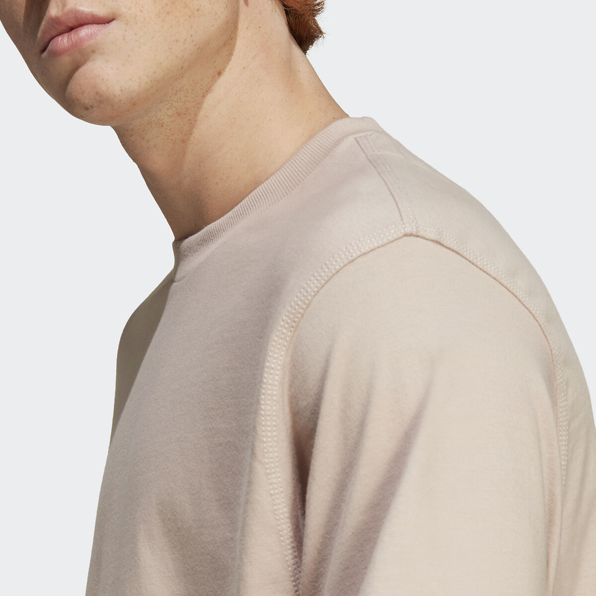 T-shirt uni classique Lounge rose pale, ADIDAS SPORTSWEAR