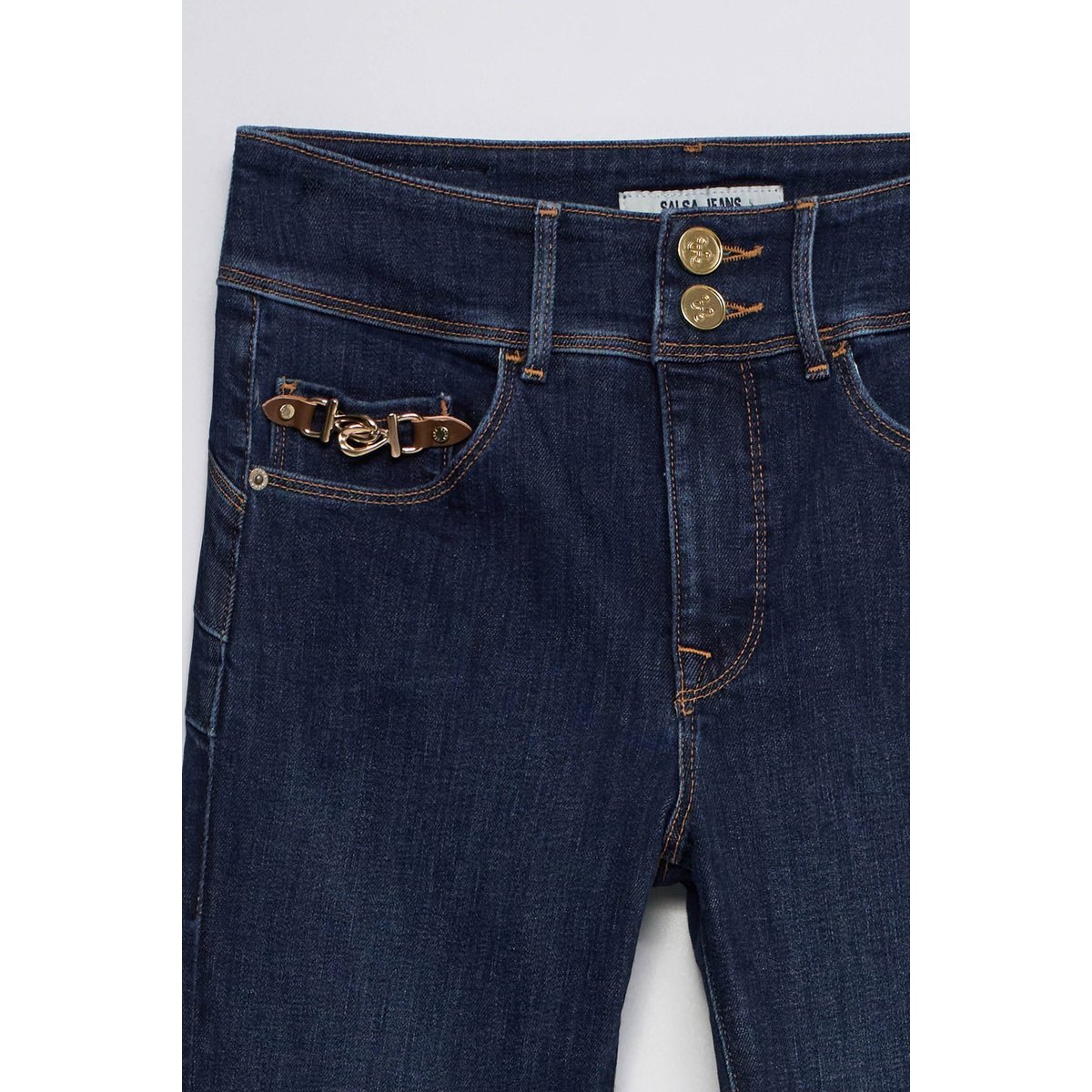 JEAN SECRET PUSH IN BOOTCUT noir, SALSA JEANS