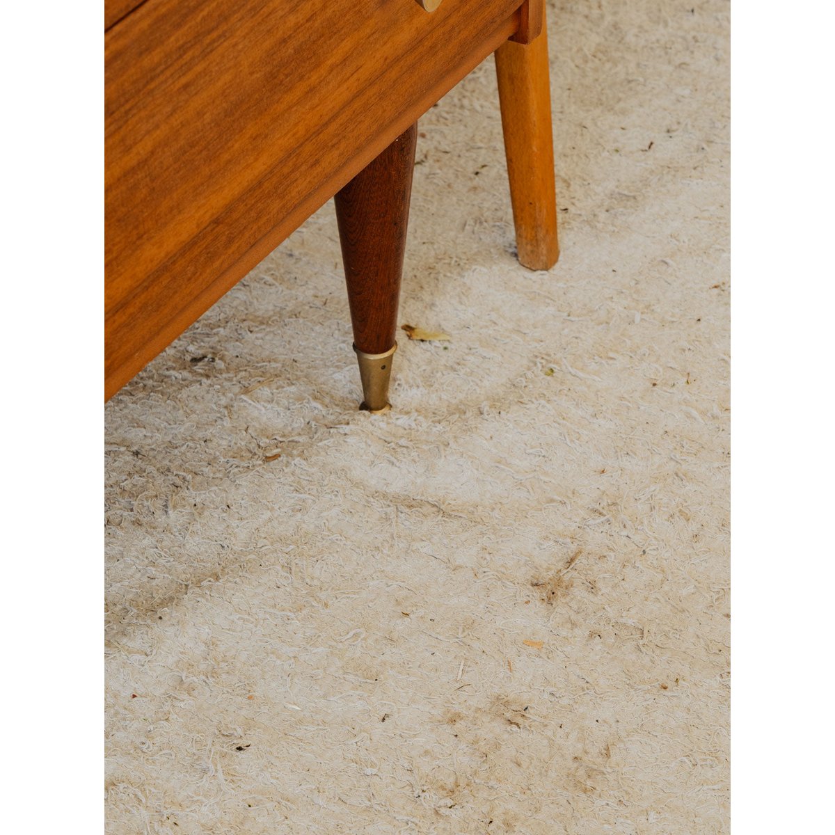 Commode en bois Olga N°1126 - Bon état bois foncé, DEBONGOUT