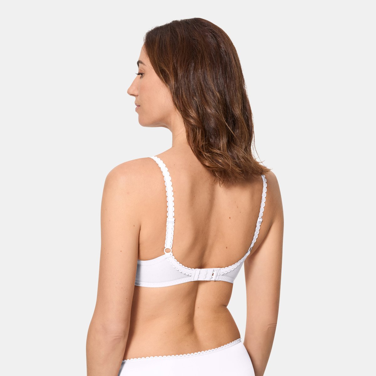 Soutien-gorge sans armatures Flower Elegance blanc, PLAYTEX