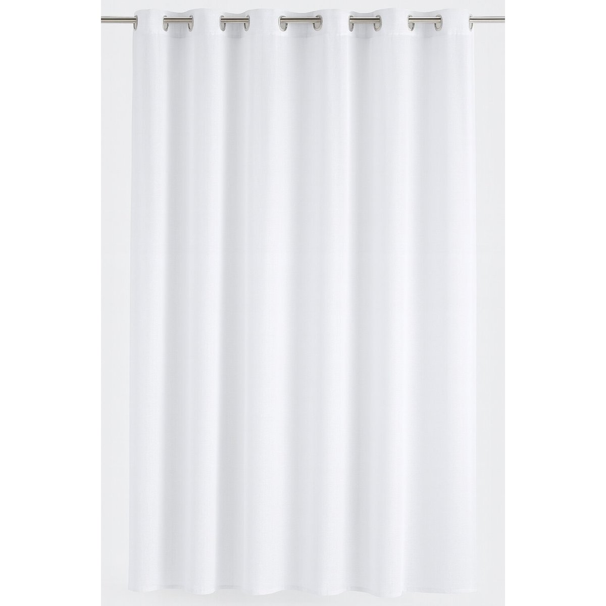 2 Rideaux Voile Touch Fantaisie blanc, LES ATELIERS DU LINGE