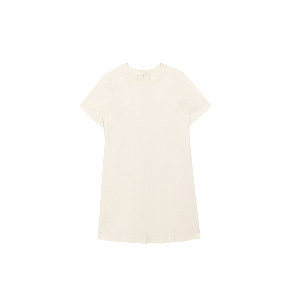 Robe courte droite uni RUOLY 11-ecru, LA PETITE ETOILE