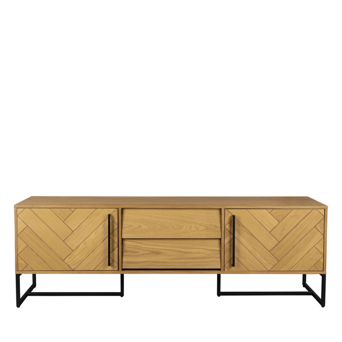 Buffet 2 portes 2 tiroirs en bois L180cm - Class bois clair, DUTCHBONE