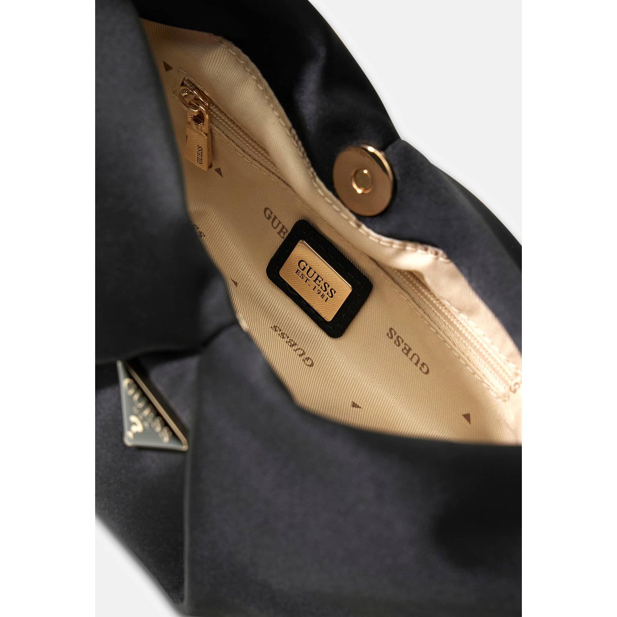 Sac Joy Hobo noir, GUESS