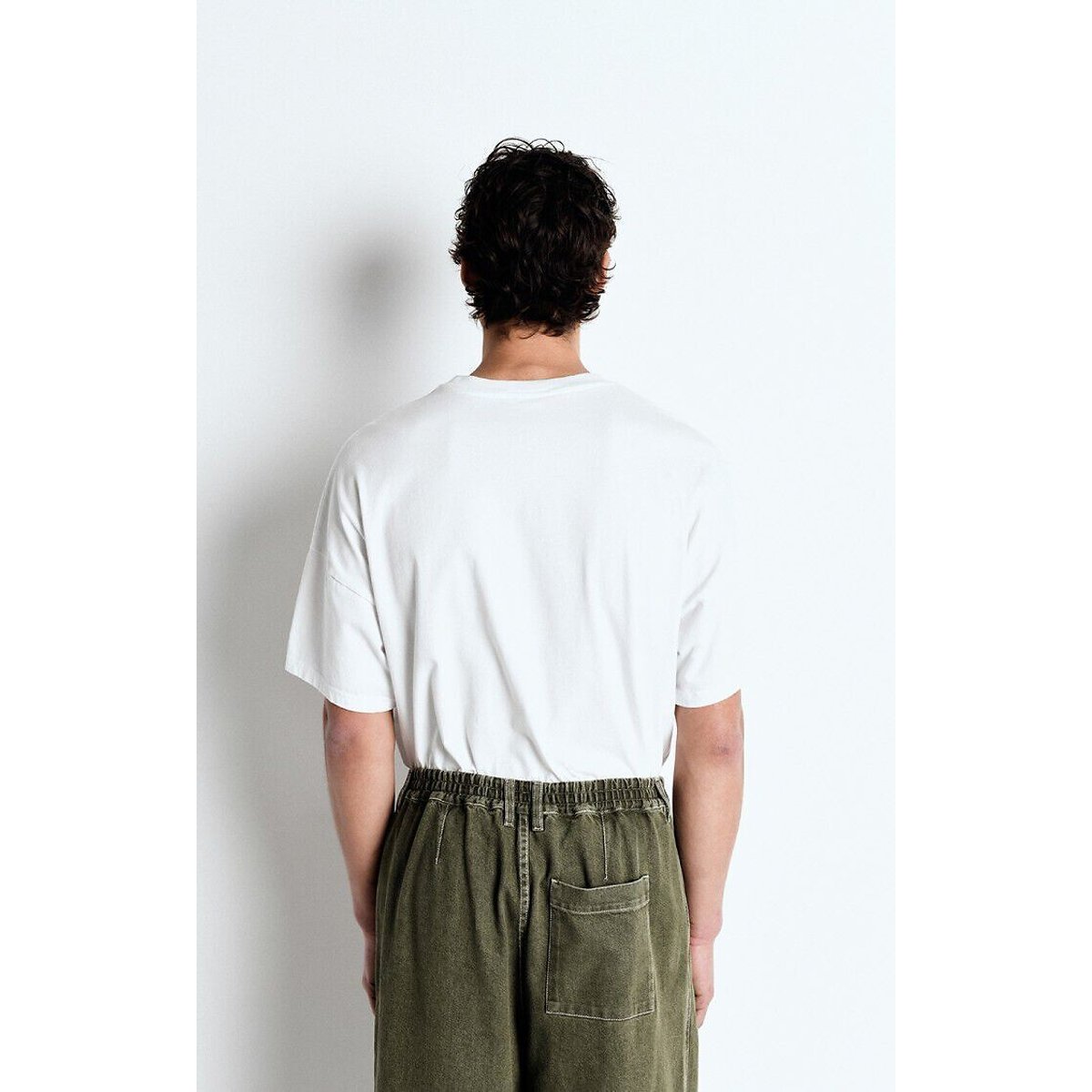 T-shirt manches courtes, FIZVALLEY blanc, AMERICAN VINTAGE