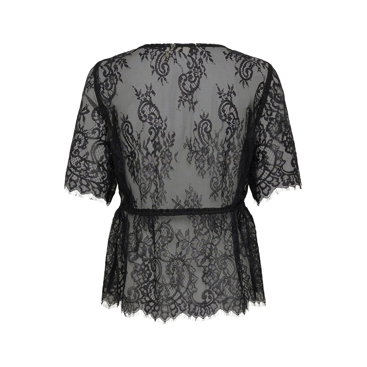 Blouse à manches courtes noir pitch black, CREAM