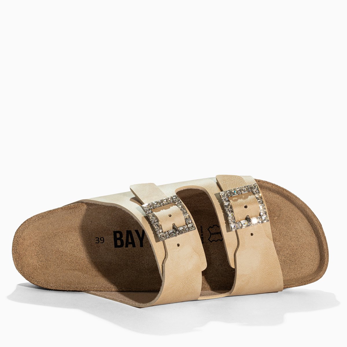Sandales STRASS ATLAS beige, BAYTON