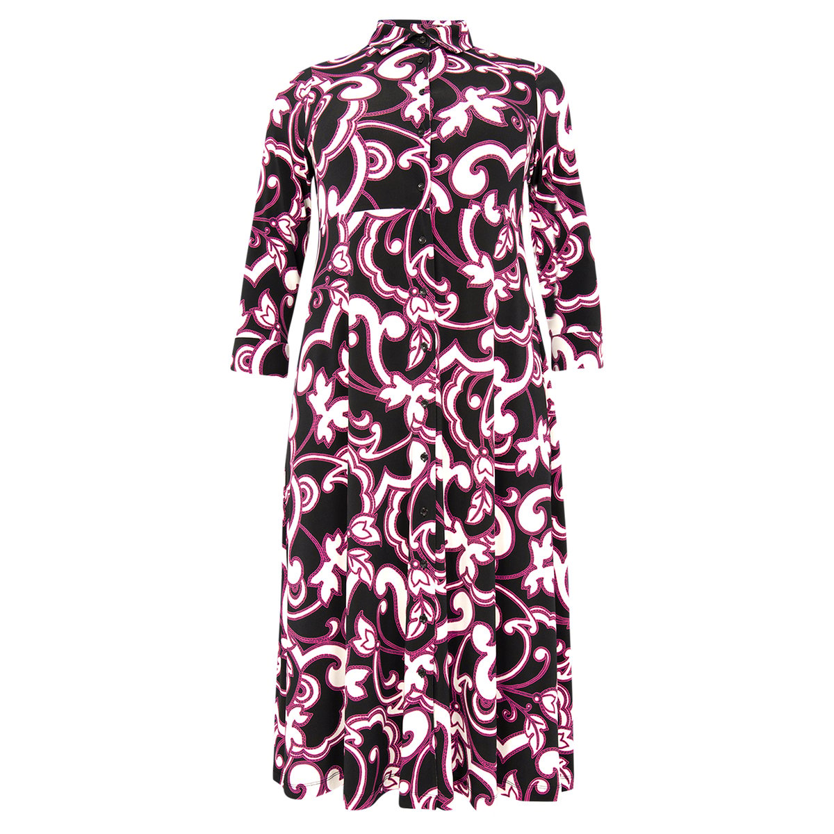 Robe imprimé / imprimée noir, YOEK