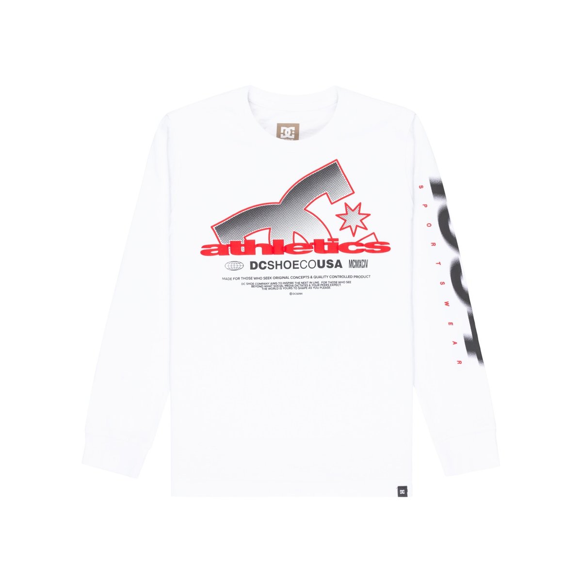 DC Shoes Apparel|Tops Garçon 8-16 ans EDBZT03430 blanc white, DC SHOES